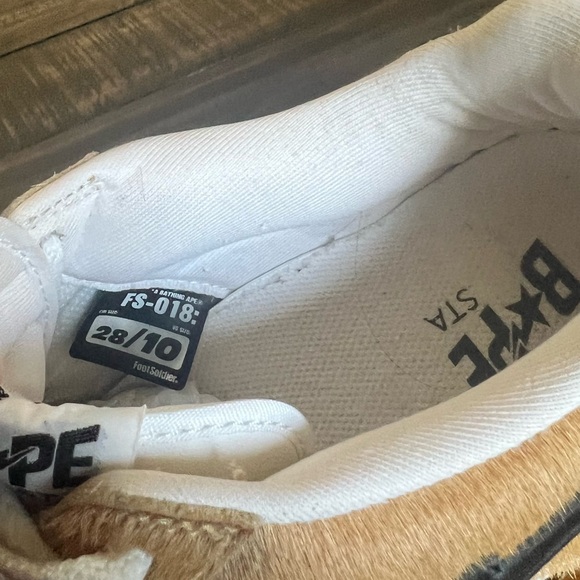 A Bathing Ape Pony Hair Bapesta 2005 - Picture 6 of 12